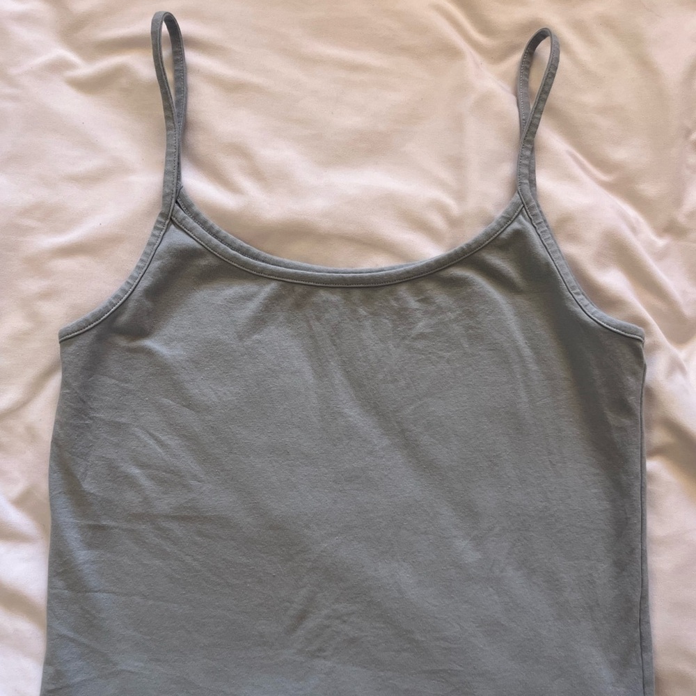 baby blue skylar tank brandy melville